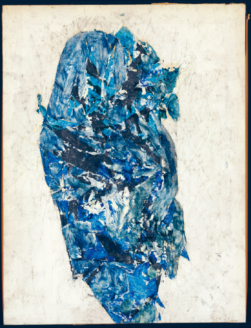 Hantai Simon: Bendő (Panse), 1964, jelezve jobbra lent: S.H. 64, olaj, vászon, 48,5 x 37 cm, Szépművészeti Múzeum © Szépművészeti Múzeum – Magyar Nemzeti Galéria