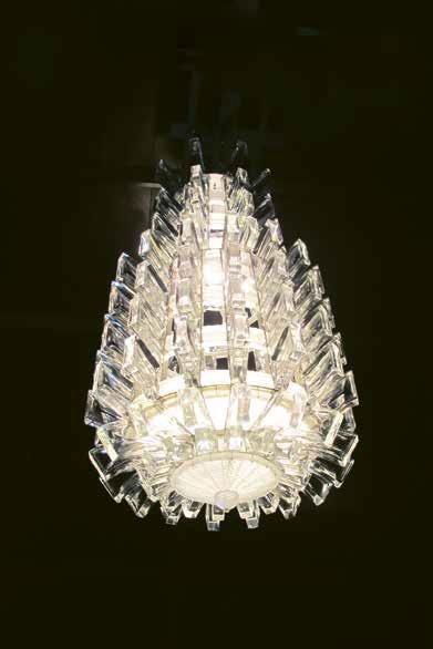 Marc Lalique: Kristályüveg világítótest, 1951 © Musée Lalique