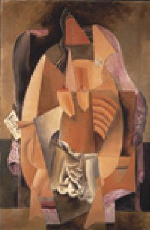 Pablo Picasso: Nő karosszékben (Éva), 1913 © Leonard A. Lauder Cubist Collection; 2013 Estate of Pablo Picasso/Artists Rights Society (ARS), New york