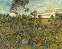 Vincent van Gogh: Napnyugta Montmajournál, 1888, olaj, vászon, magántulajdon © Van Gogh Museum