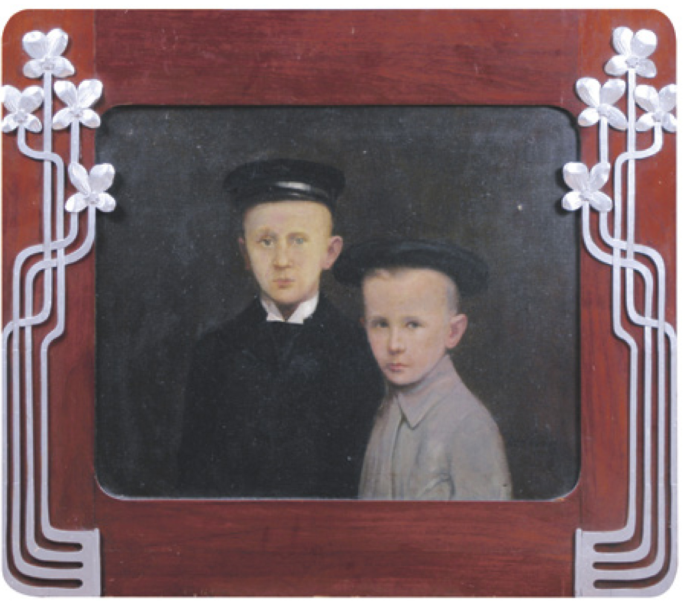 Aczél Henrik (Nagyvárad, 1876 – Budapest, 1946): Két kisfiú arcképe, 1905 © Szabadkai Városi Múzeum Művészeti Osztálya