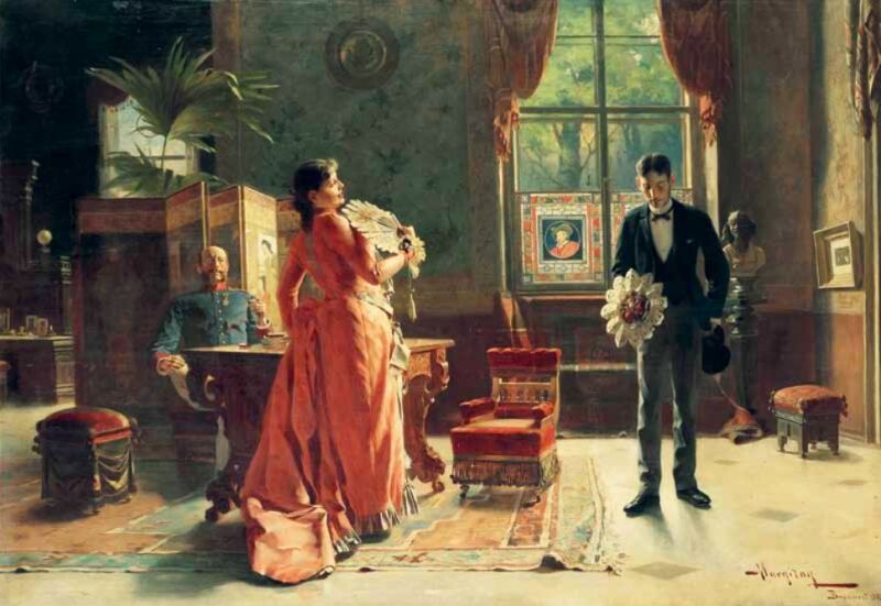 A kikosarazott kérő- 1890- Magyar Nemzeti Galéria.jpg