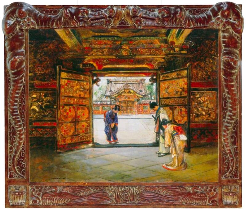Tornai Gyula- Gésák- olaj- vászon- 58x71 cm szerepelt a BÁV 46. aukcióján 1978. szeptember- 205 tétel- majd a Kieselbach Galéria Jubileumi Aukcióján- 2005. december- 197. tétel.jpg