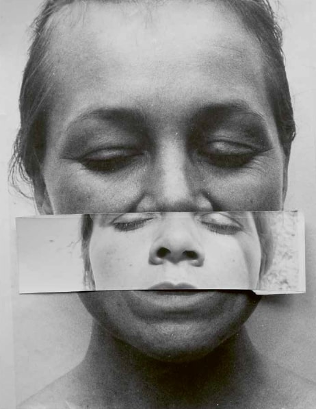 Drozdik Orsolya: Pillantás és sóhajtás, 1977, fotográfia, zselatinos ezüst nagyítás, 29 x 21 cm