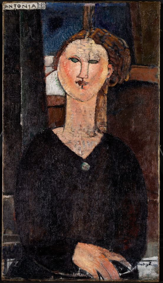 Modigliani antonia portrait01