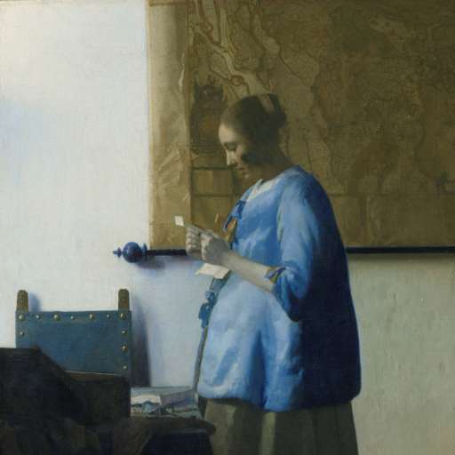 Vermeer reading