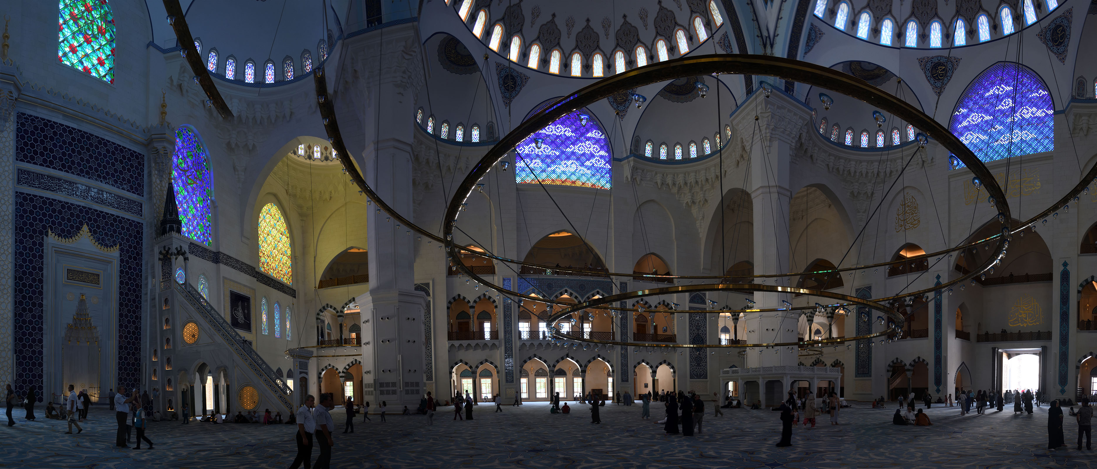 Istanbul big camlica mosque june 2019 1940 panorama 1